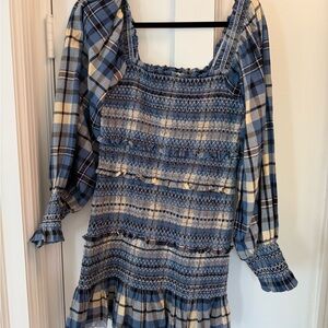 LoveShackFancy plaid dress